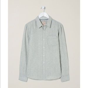 NWT Fat Face Linen Button Down